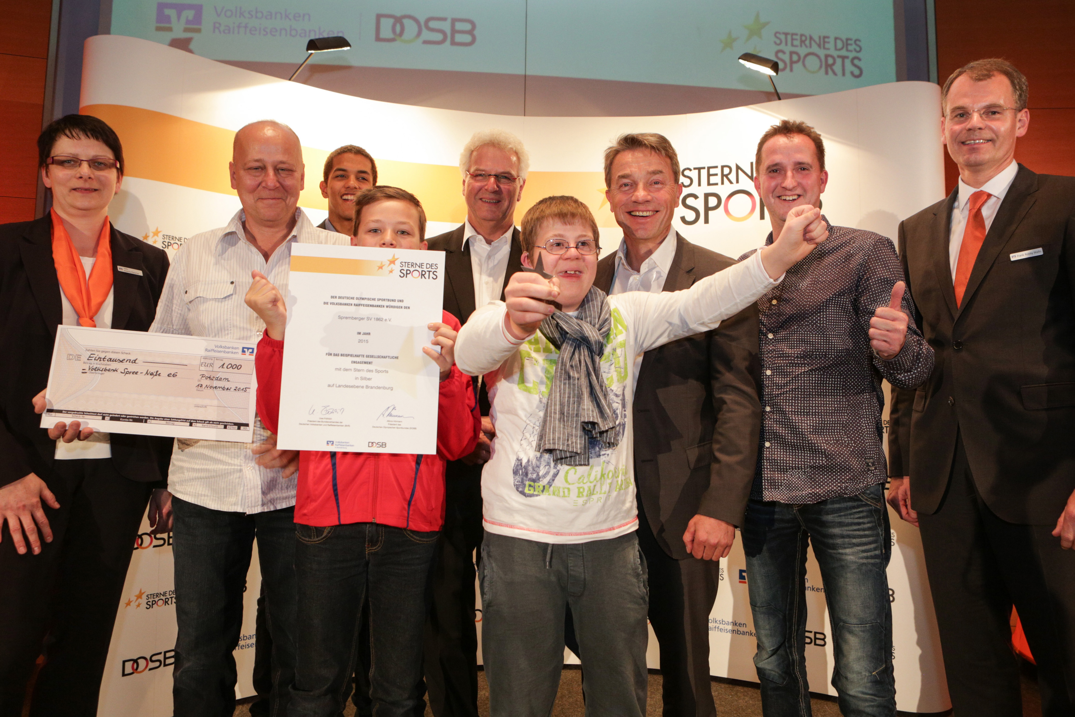 Sterne des Sports in Silber 2016 - SSV 1862 e.V.